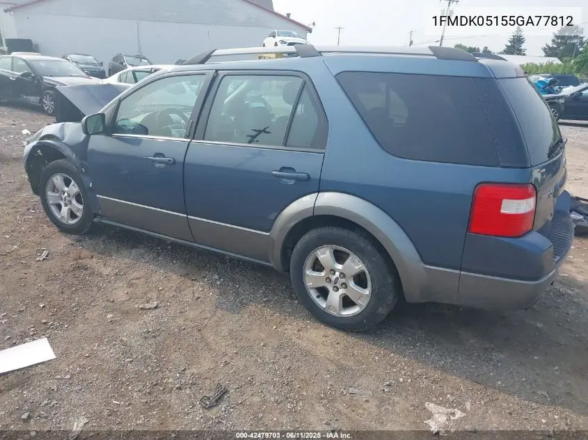 2005 Ford Freestyle Sel VIN: 1FMDK05155GA77812 Lot: 42479703
