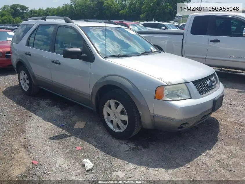 2005 Ford Freestyle Se VIN: 1FMZK01105GA55048 Lot: 42550663