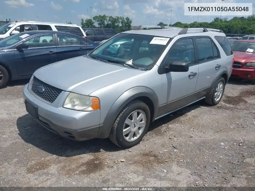 2005 Ford Freestyle Se VIN: 1FMZK01105GA55048 Lot: 42550663