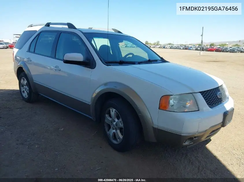 2005 Ford Freestyle Sel VIN: 1FMDK02195GA76456 Lot: 42566470