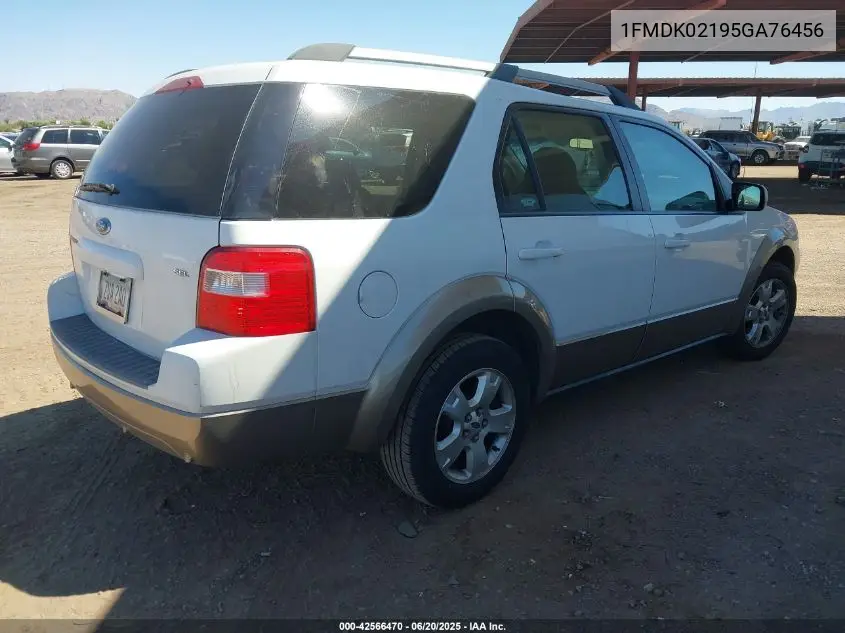 2005 Ford Freestyle Sel VIN: 1FMDK02195GA76456 Lot: 42566470