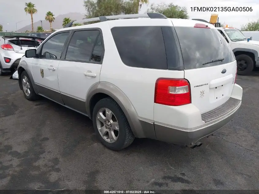 2005 Ford Freestyle Sel VIN: 1FMDK02135GA00506 Lot: 42571510