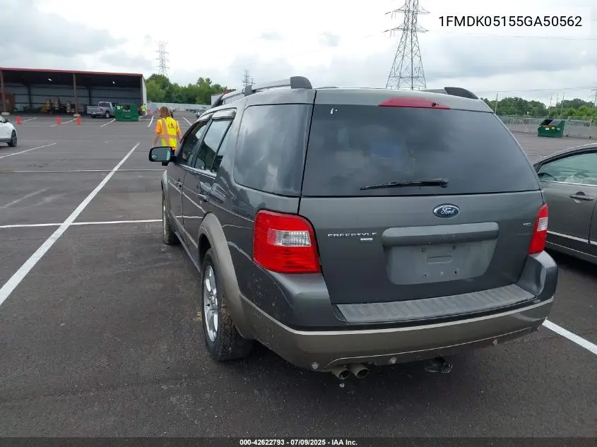 2005 Ford Freestyle Sel VIN: 1FMDK05155GA50562 Lot: 42622793