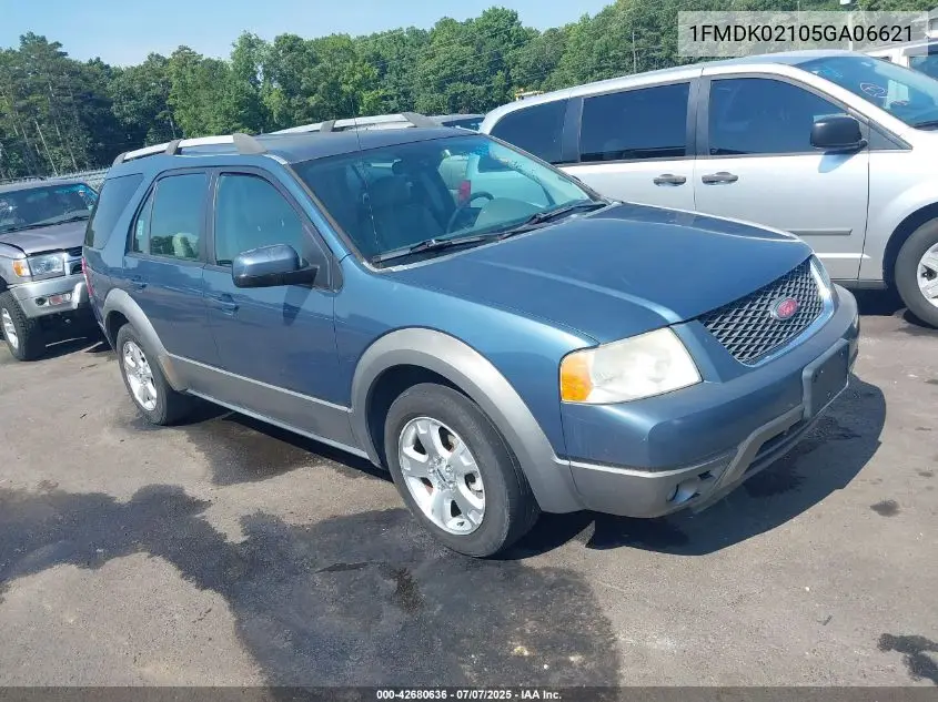 2005 Ford Freestyle Sel VIN: 1FMDK02105GA06621 Lot: 42680636
