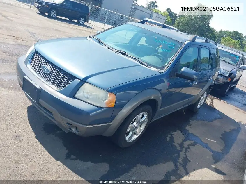 2005 Ford Freestyle Sel VIN: 1FMDK02105GA06621 Lot: 42680636