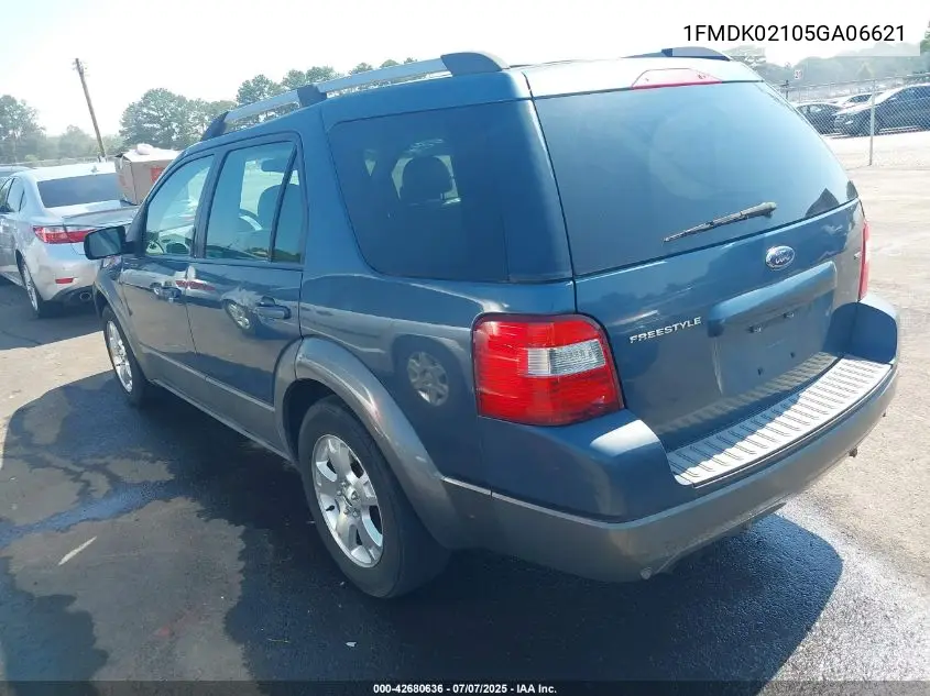 2005 Ford Freestyle Sel VIN: 1FMDK02105GA06621 Lot: 42680636