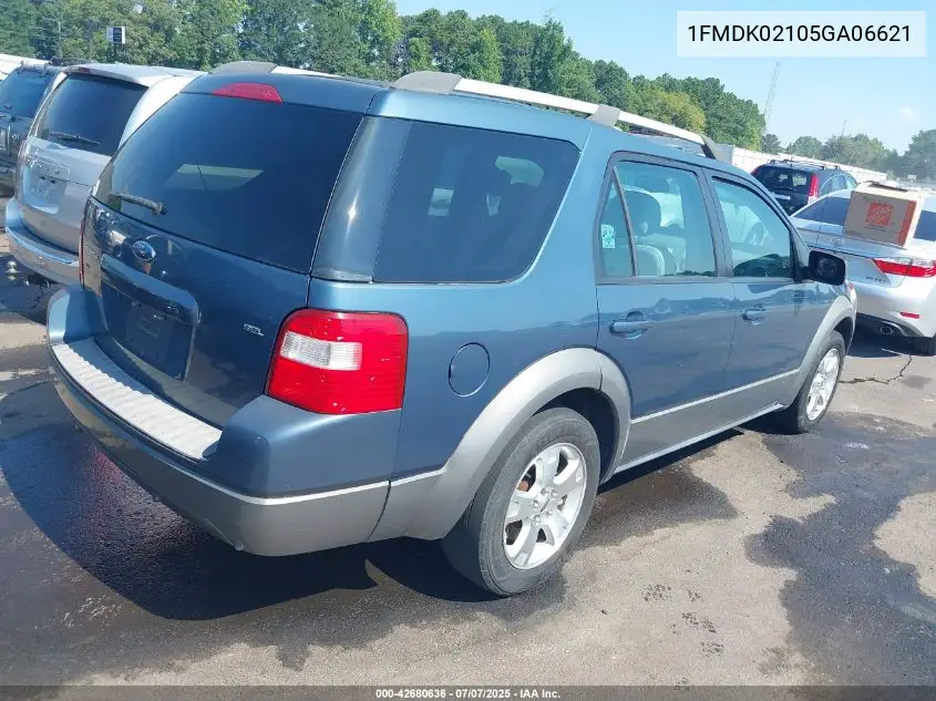 2005 Ford Freestyle Sel VIN: 1FMDK02105GA06621 Lot: 42680636
