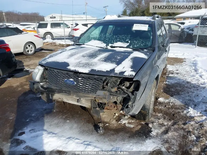 2006 Ford Freestyle Limited VIN: 1FMZK03166GA01266 Lot: 41579284