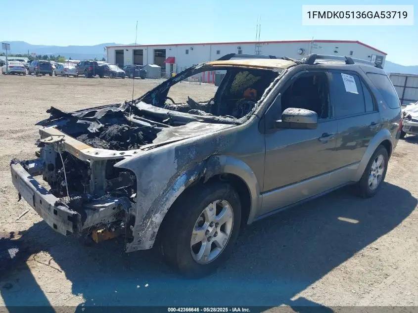 2006 Ford Freestyle Sel VIN: 1FMDK05136GA53719 Lot: 42366646