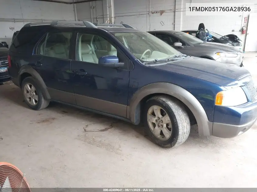 2006 Ford Freestyle Sel VIN: 1FMDK05176GA28936 Lot: 42469641