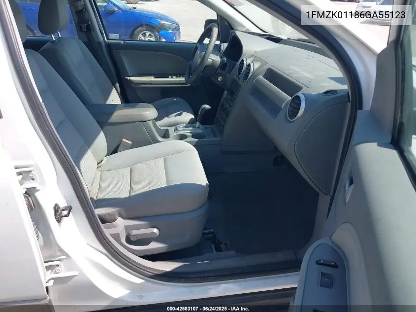 2006 Ford Freestyle Se VIN: 1FMZK01186GA55123 Lot: 42583107