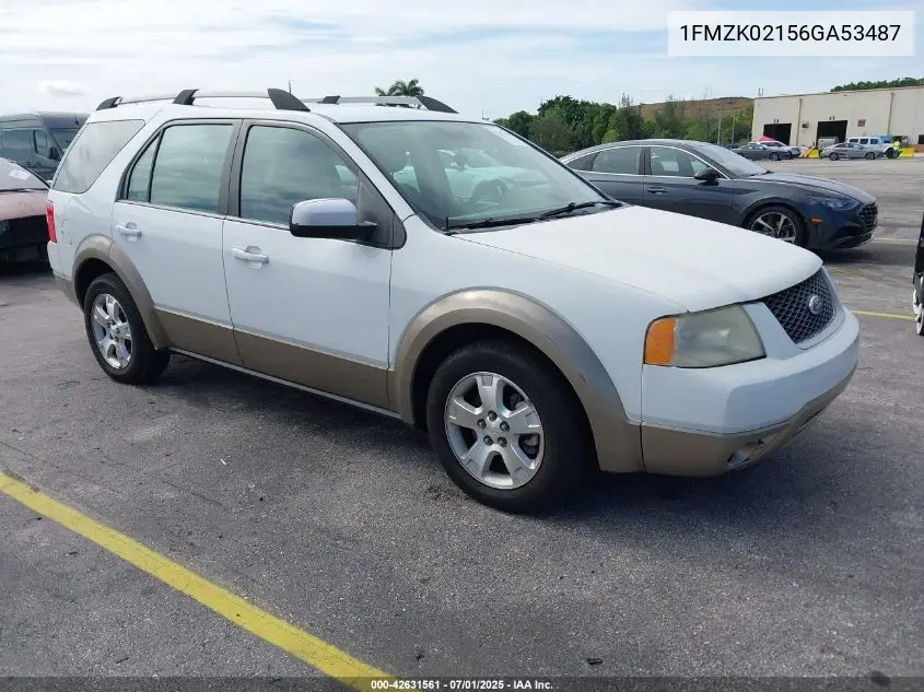 2006 Ford Freestyle Sel VIN: 1FMZK02156GA53487 Lot: 42631561