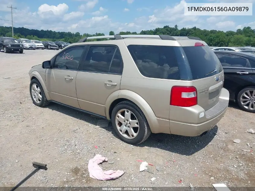 2006 Ford Freestyle Limited VIN: 1FMDK06156GA09879 Lot: 42685800