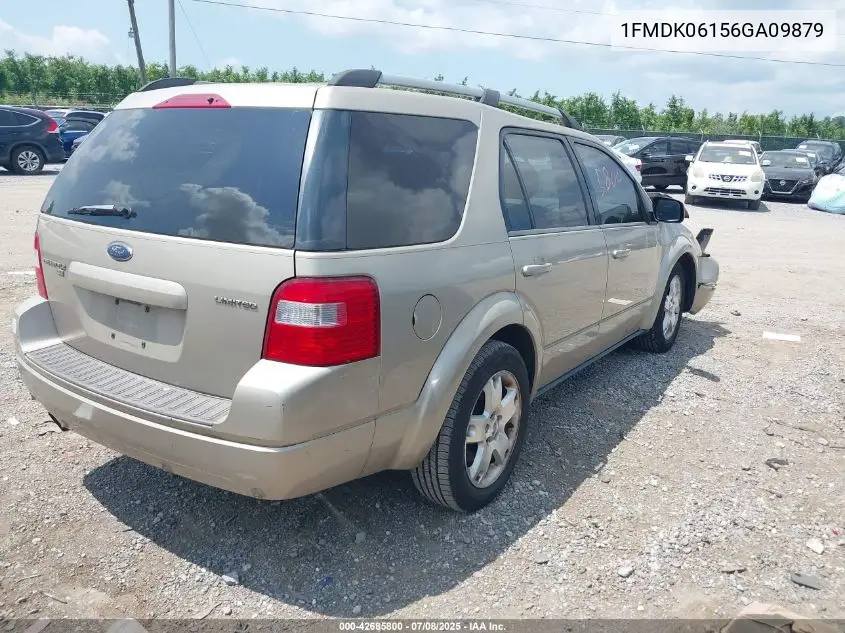 2006 Ford Freestyle Limited VIN: 1FMDK06156GA09879 Lot: 42685800