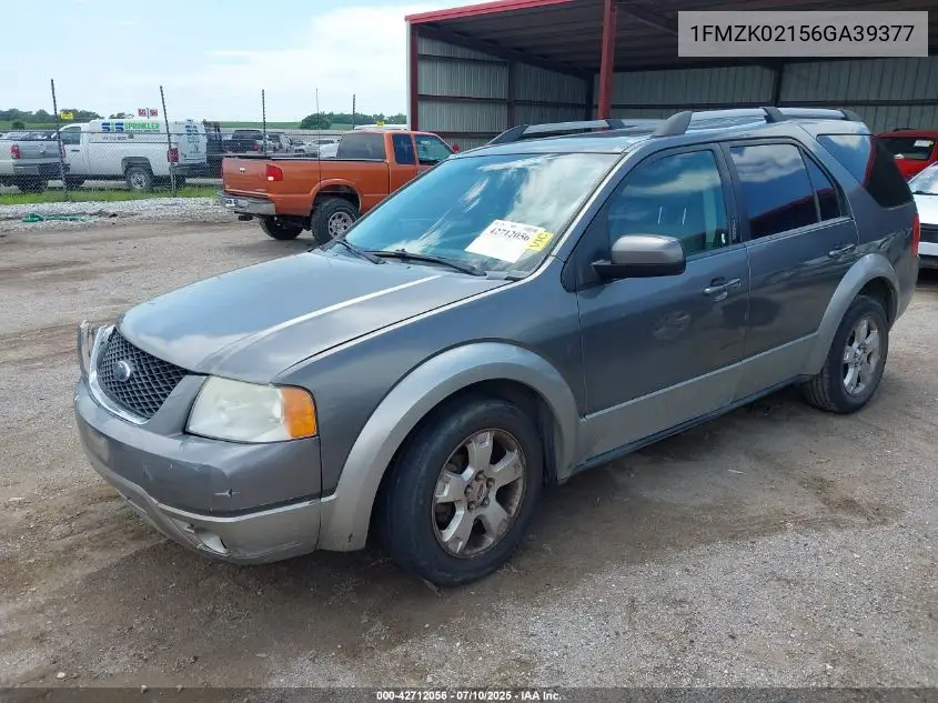 2006 Ford Freestyle Sel VIN: 1FMZK02156GA39377 Lot: 42712056