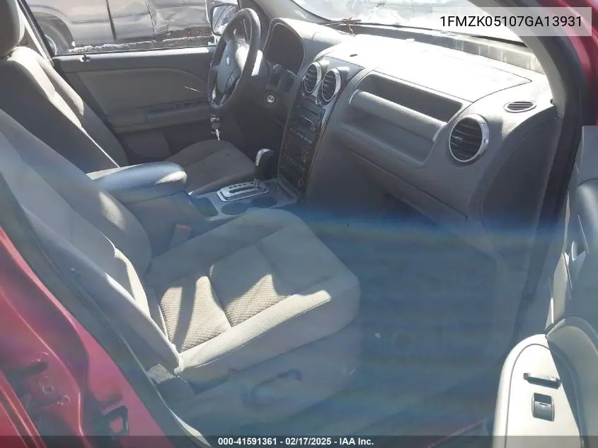 2007 Ford Freestyle Sel VIN: 1FMZK05107GA13931 Lot: 41591361