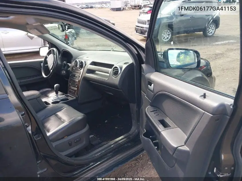 2007 Ford Freestyle Limited VIN: 1FMDK06177GA41153 Lot: 41991968