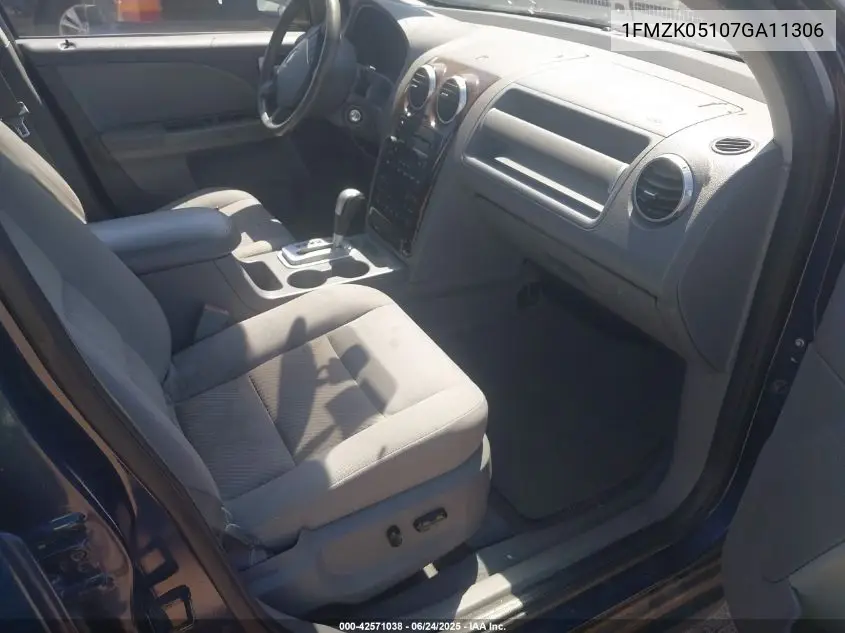 2007 Ford Freestyle Sel VIN: 1FMZK05107GA11306 Lot: 42571038