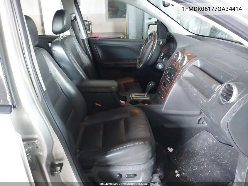 2007 Ford Freestyle Limited VIN: 1FMDK06177GA34414 Lot: 42739522