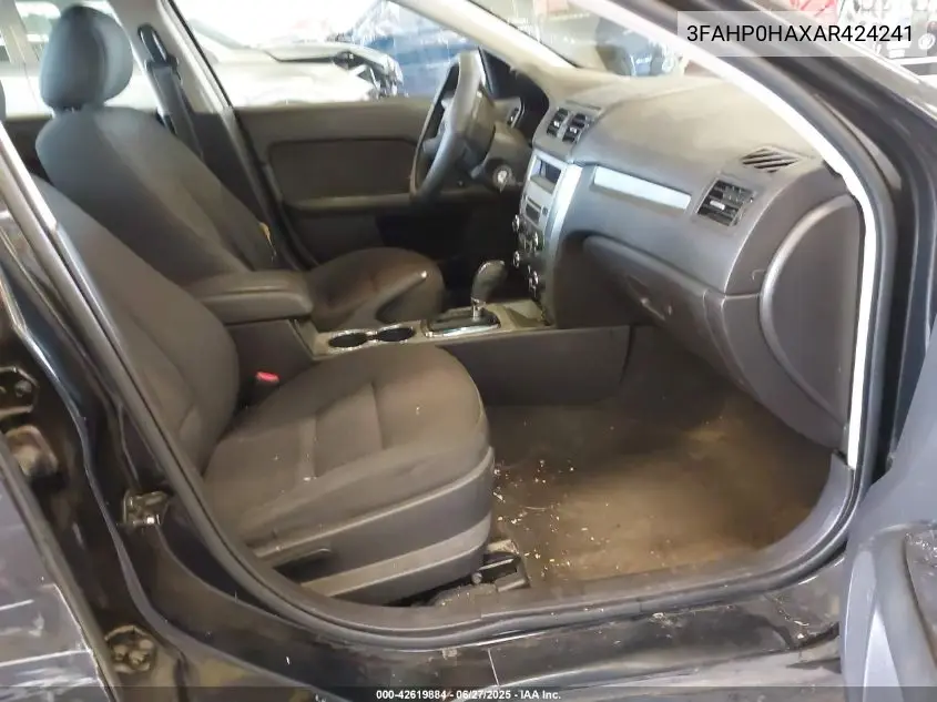 2010 Ford Fusion Se VIN: 3FAHP0HAXAR424241 Lot: 42619884