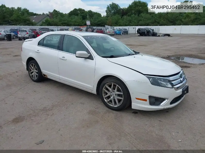 2011 Ford Fusion Sel VIN: 3FAHP0JG4BR295462 Lot: 42623652