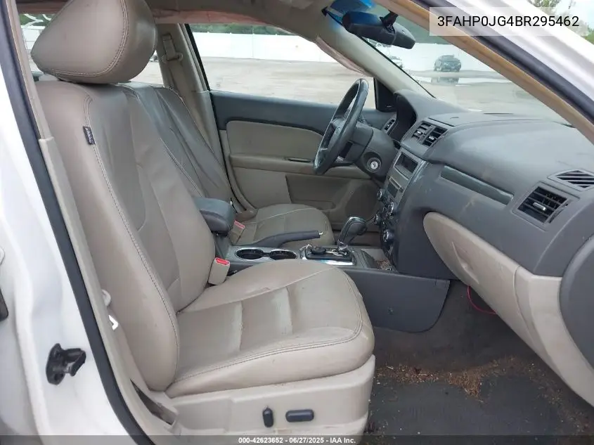 2011 Ford Fusion Sel VIN: 3FAHP0JG4BR295462 Lot: 42623652
