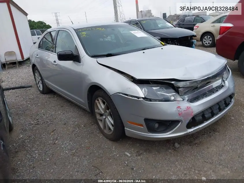 2012 Ford Fusion Sel VIN: 3FAHP0JA9CR328484 Lot: 42593734