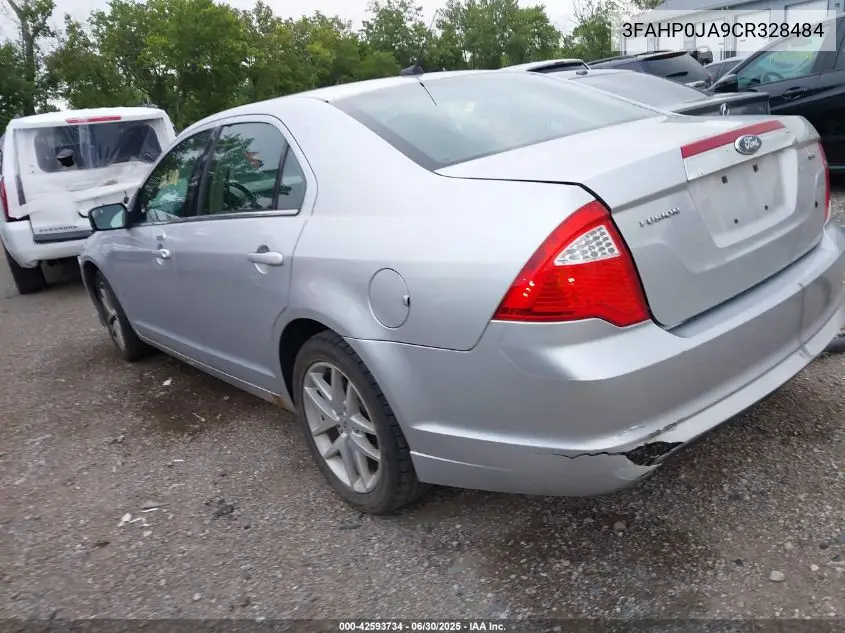 2012 Ford Fusion Sel VIN: 3FAHP0JA9CR328484 Lot: 42593734