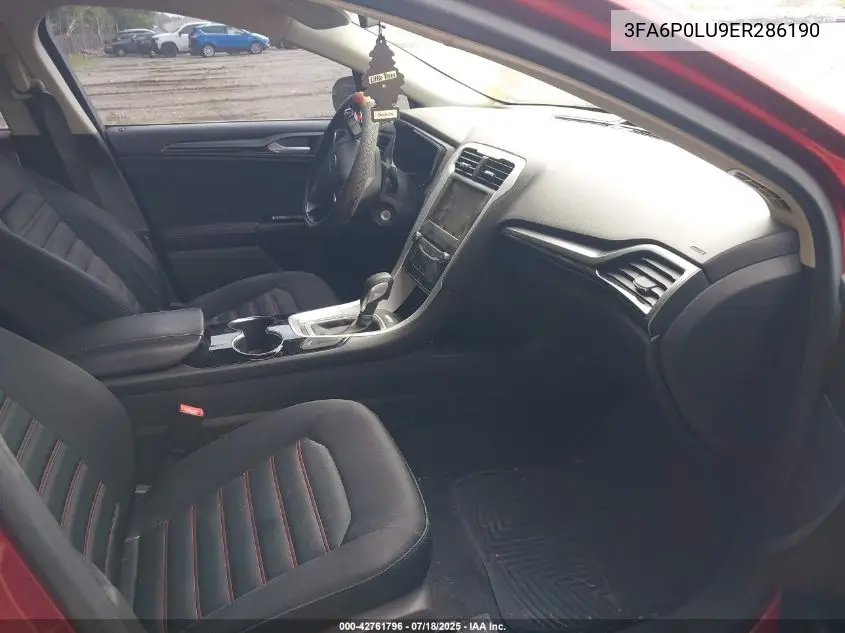 2014 Ford Fusion Hybrid Se VIN: 3FA6P0LU9ER286190 Lot: 42761796