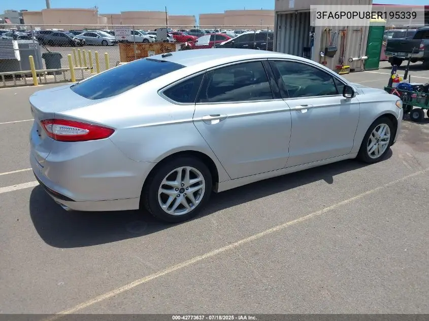 2014 Ford Fusion Energi Se Luxury VIN: 3FA6P0PU8ER195339 Lot: 42773637