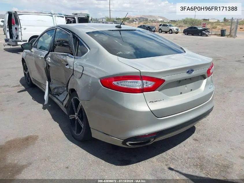 2015 Ford Fusion Se VIN: 3FA6P0H96FR171388 Lot: 42696872
