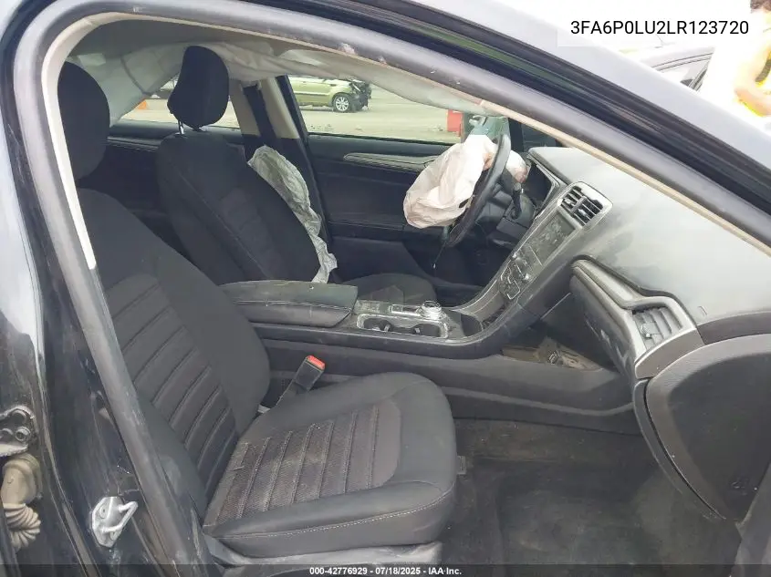 2020 Ford Fusion Hybrid Se VIN: 3FA6P0LU2LR123720 Lot: 42776929