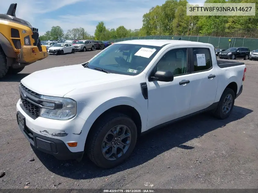 2022 Ford Maverick Xl/Xlt/Lariat VIN: 3FTTW8F93NRA14627 Lot: 42251779