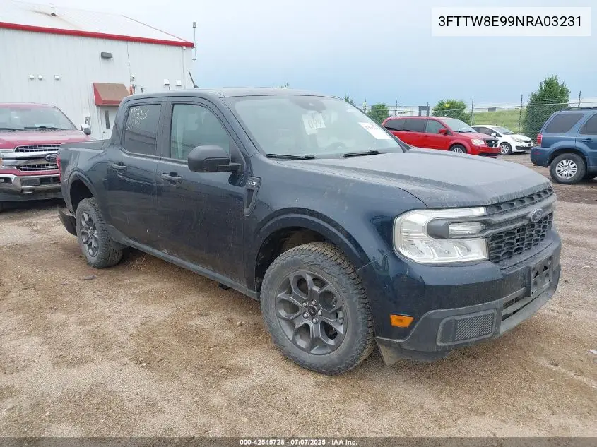 3fttw8e99nra03231 3FTTW8E99NRA03231 2022 Ford Maverick Xlt