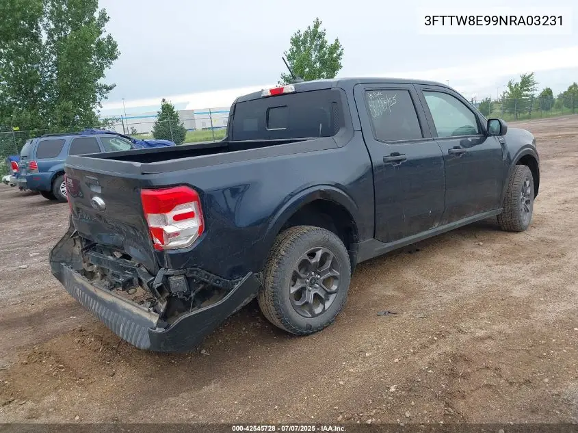 3fttw8e99nra03231 3FTTW8E99NRA03231 2022 Ford Maverick Xlt