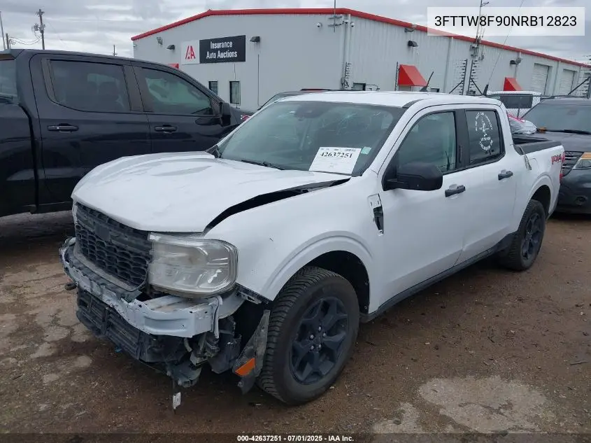 2022 Ford Maverick Xlt VIN: 3FTTW8F90NRB12823 Lot: 42637251