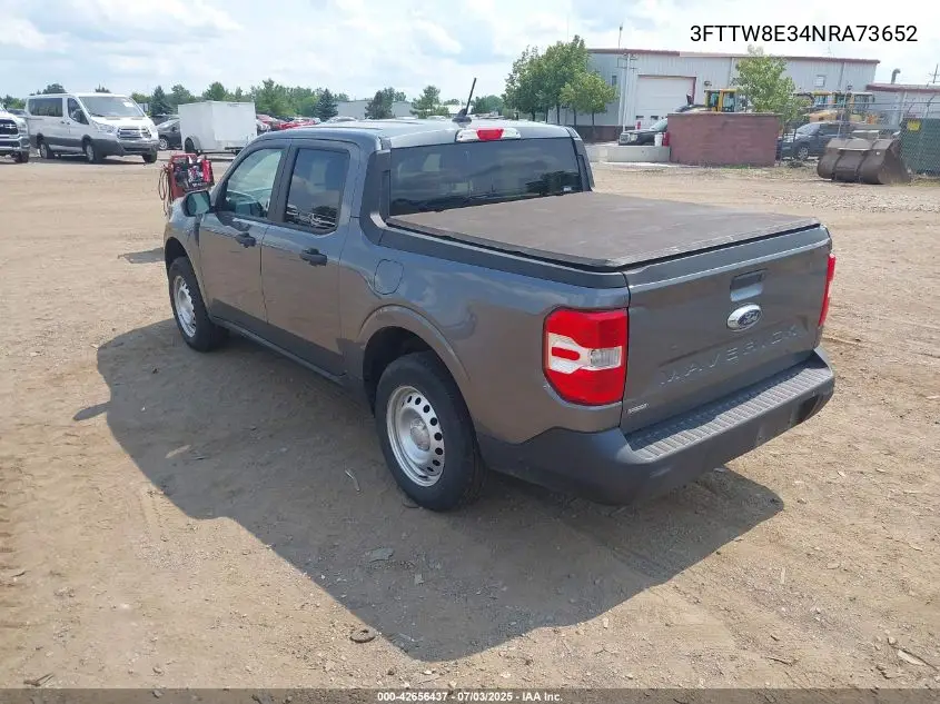 2022 Ford Maverick Xl VIN: 3FTTW8E34NRA73652 Lot: 42656437