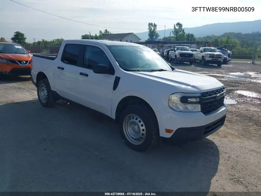 2022 Ford Maverick Xl VIN: 3FTTW8E99NRB00509 Lot: 42739568