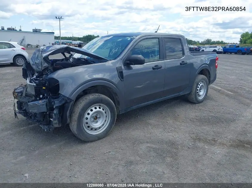 2023 Ford Maverick Xl VIN: 3FTTW8E32PRA60854 Lot: 12288080