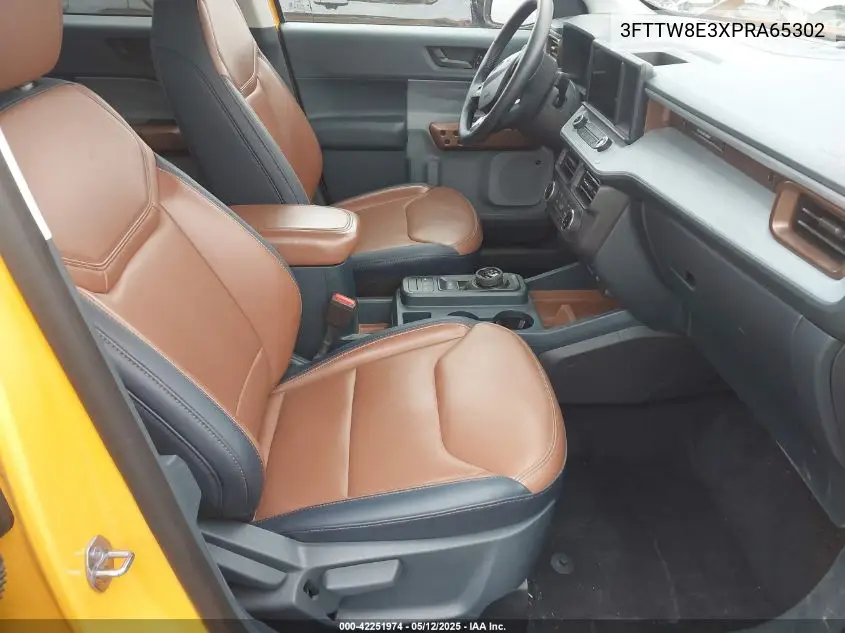 2023 Ford Maverick Lariat VIN: 3FTTW8E3XPRA65302 Lot: 42251974