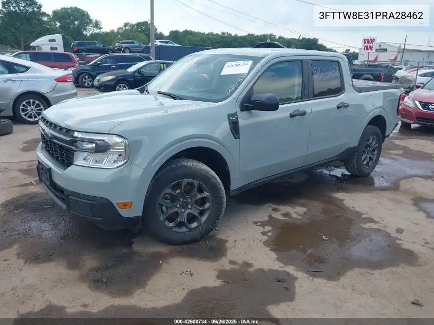 2023 Ford Maverick Xlt VIN: 3FTTW8E31PRA28462 Lot: 42600734