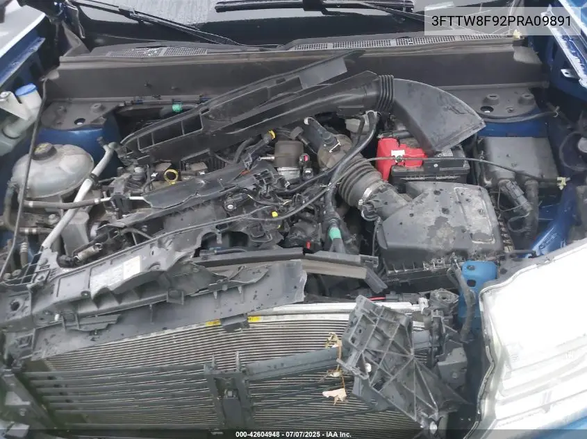 2023 Ford Maverick Xl VIN: 3FTTW8F92PRA09891 Lot: 42604948
