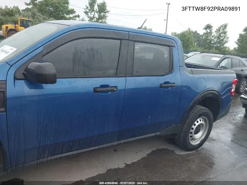 2023 Ford Maverick Xl VIN: 3FTTW8F92PRA09891 Lot: 42604948