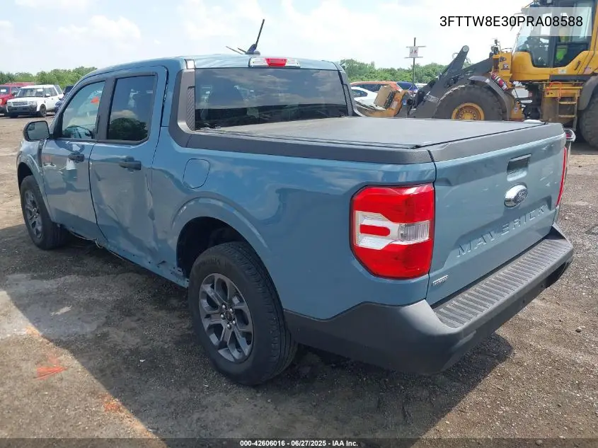 2023 Ford Maverick Xlt VIN: 3FTTW8E30PRA08588 Lot: 42606016