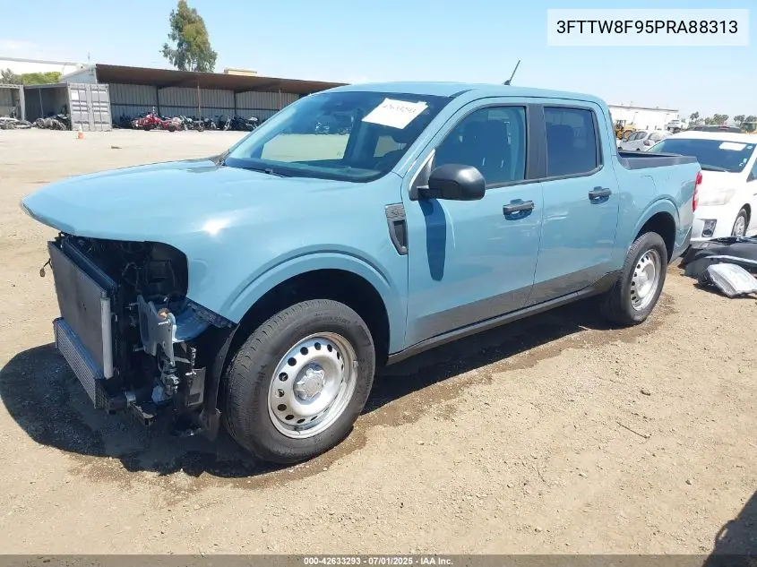 2023 Ford Maverick Xl VIN: 3FTTW8F95PRA88313 Lot: 42633293