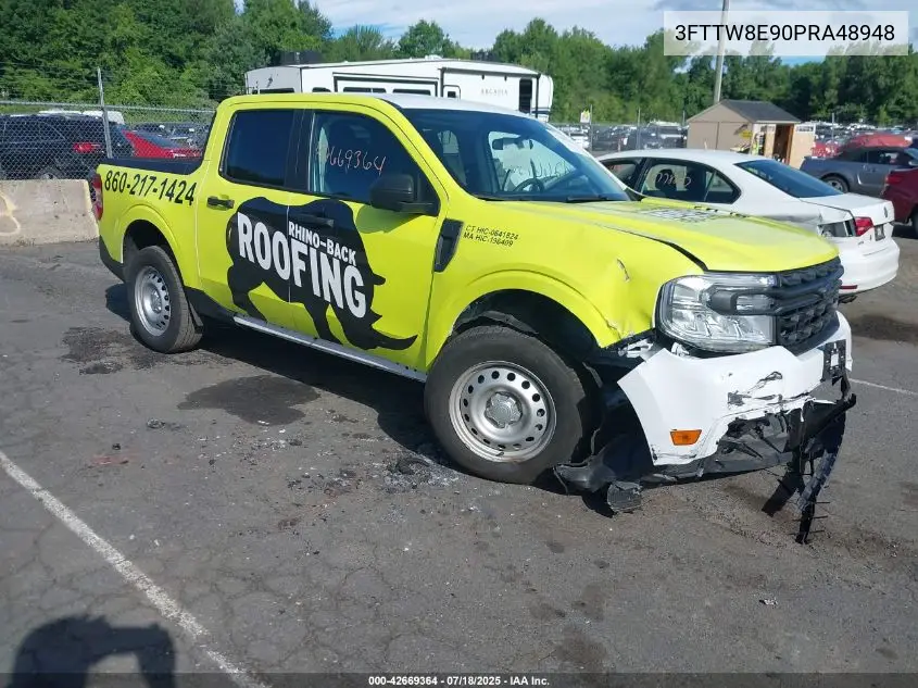 2023 Ford Maverick Xl VIN: 3FTTW8E90PRA48948 Lot: 42669364