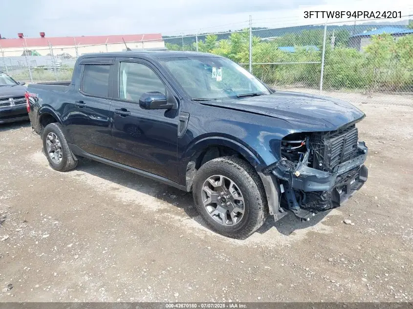 2023 Ford Maverick Lariat VIN: 3FTTW8F94PRA24201 Lot: 42670180