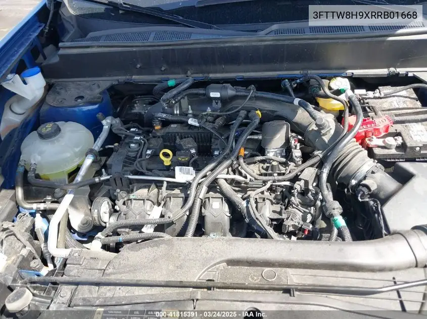 2024 Ford Maverick Xlt VIN: 3FTTW8H9XRRB01668 Lot: 41815391