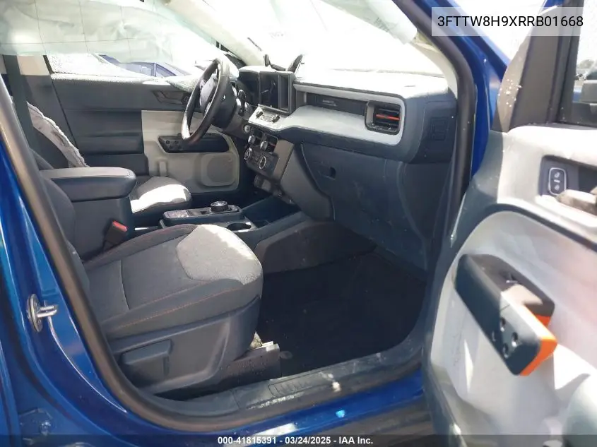 2024 Ford Maverick Xlt VIN: 3FTTW8H9XRRB01668 Lot: 41815391