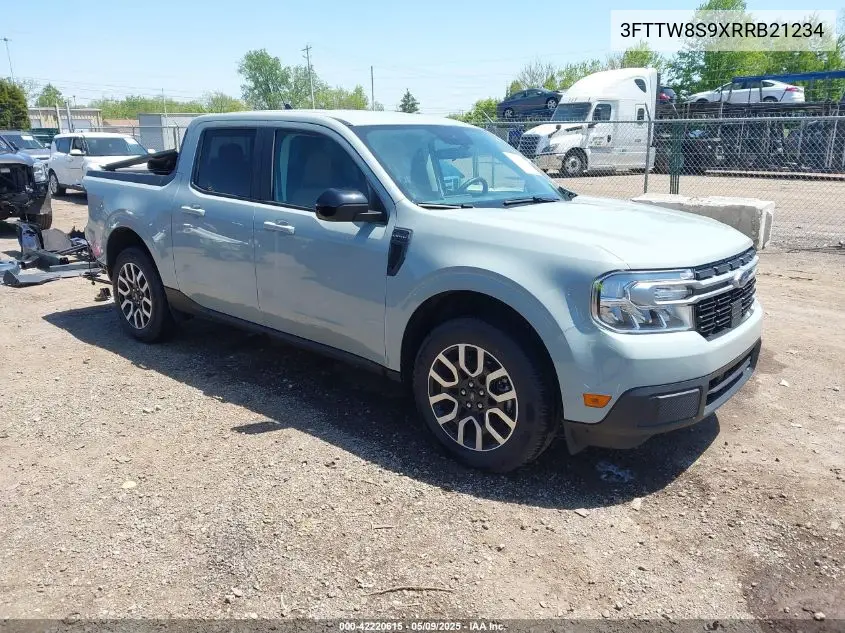 2024 Ford Maverick Lariat VIN: 3FTTW8S9XRRB21234 Lot: 42220615